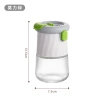 Jarra de condimento cuantitativa de cocina jarra de sal de MSG casera jarra de sal de cocina medición de sal controlada botella de condimento multifuncional jarra Item Picture